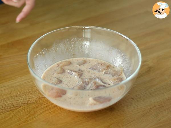 Tenders knuspriges Hühnchen wie bei KFC - Zubereitung Schritt 2