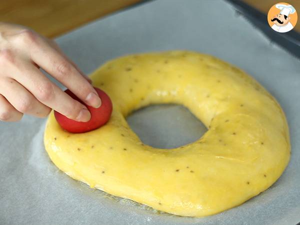 Mouna, traditionelles Osterbrioche - Zubereitung Schritt 6