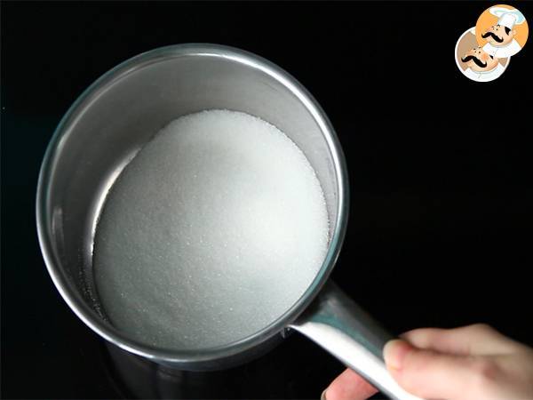 Wie macht man Karamell? - Zubereitung Schritt 1