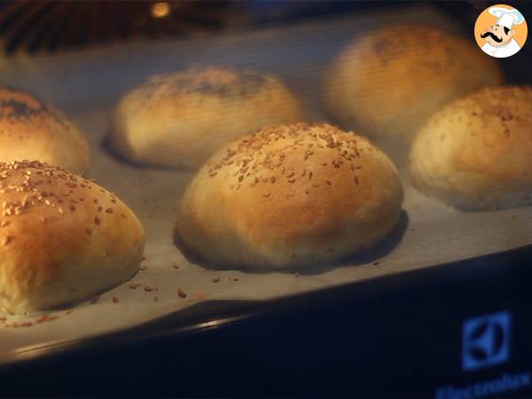 Hausgemachte Burgerbrötchen (Buns) - Zubereitung Schritt 7
