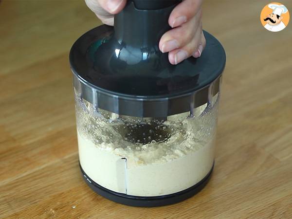 Cremiger libanesischer Hummus - Zubereitung Schritt 2