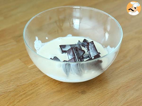 Bananen- und Schokoladentorte (Schritt für Schritt) - Zubereitung Schritt 3