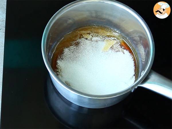 Törtchen mit Karamell und Schokolade - Zubereitung Schritt 2