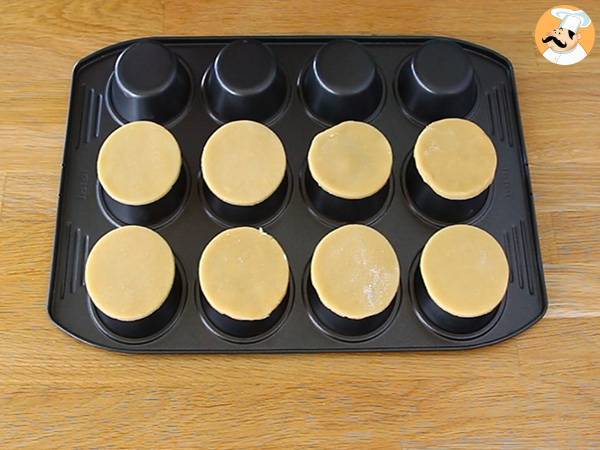 Törtchen mit Karamell und Schokolade - Zubereitung Schritt 5