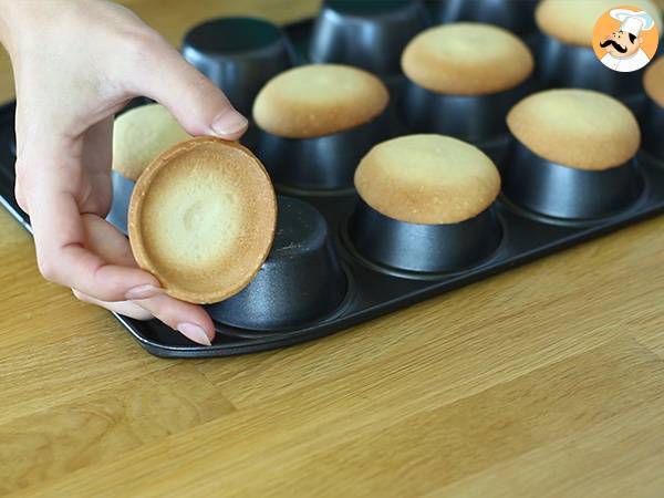 Törtchen mit Karamell und Schokolade - Zubereitung Schritt 6