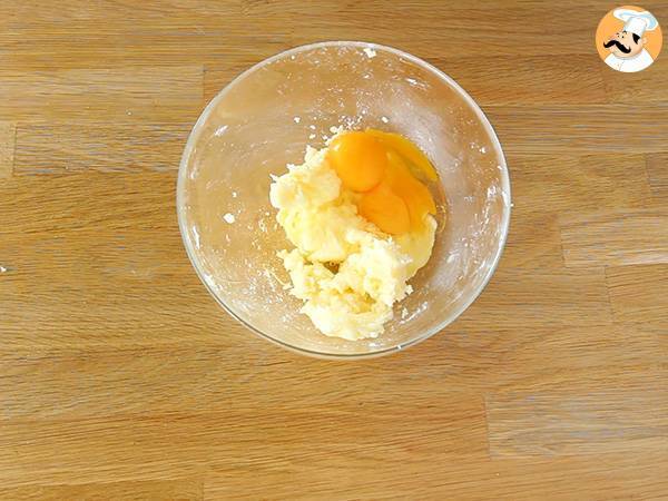 Mandelkuchen mit Birnen oder die berühmte Bourdaloue - Zubereitung Schritt 2