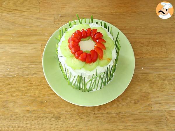 Sandwich Cake, der frische Kuchen zum Aperitif - Zubereitung Schritt 6