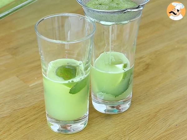 Gurken-Mojito, alkoholfreier Cocktail - Zubereitung Schritt 3