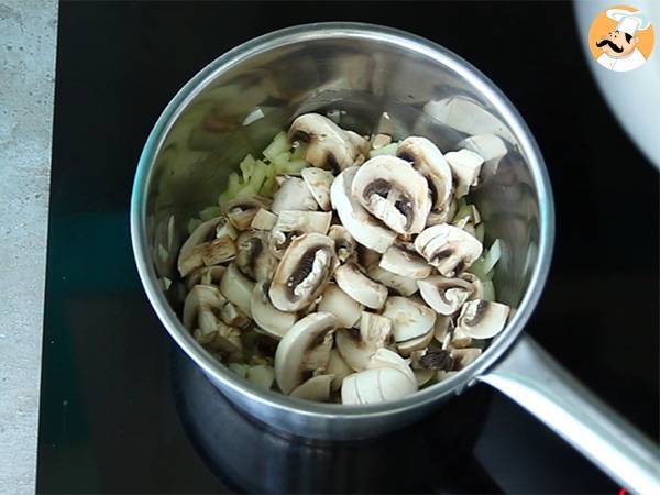 Quinoa-Risotto mit Pilzen - Zubereitung Schritt 1