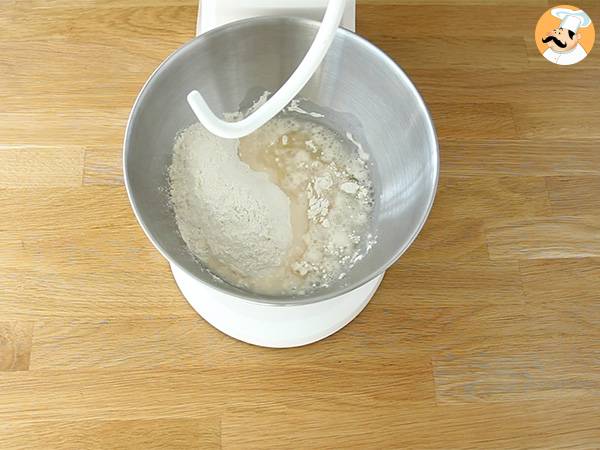 Gazellenhörner, das Rezept Schritt für Schritt erklärt - Zubereitung Schritt 1