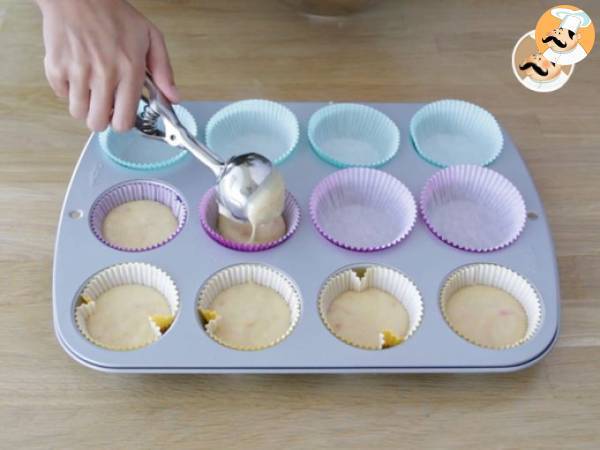 Basiskuchen für Cupcakes - Zubereitung Schritt 3