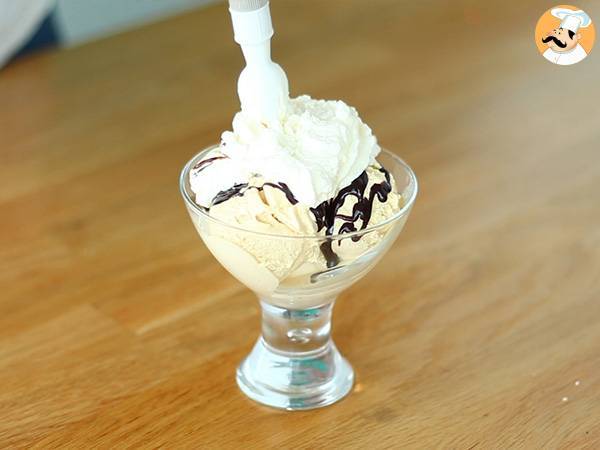 Dame blanche, das einfache Ultra-Gourmet-Eis - Zubereitung Schritt 2