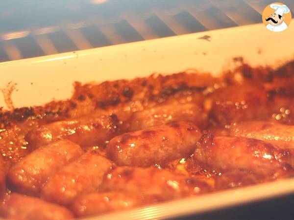 Karamellisierte Würstchen für den Aperitif - Zubereitung Schritt 4