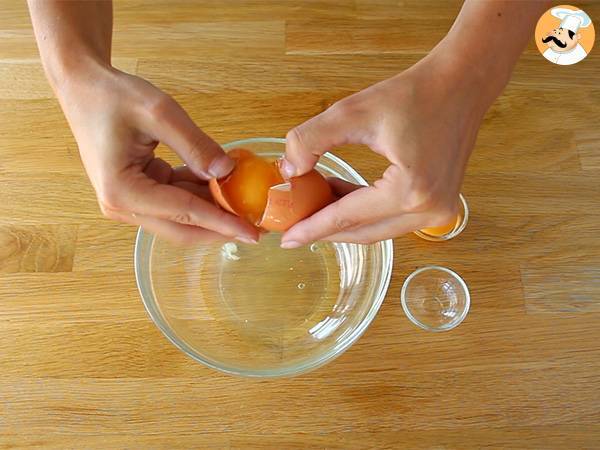 Wolkeneier mit Chorizo - Zubereitung Schritt 1