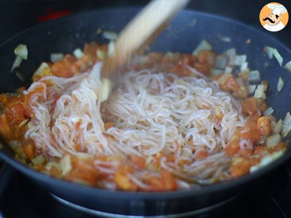 Konjac-Spaghetti nach provenzalischer Art - Zubereitung Schritt 4