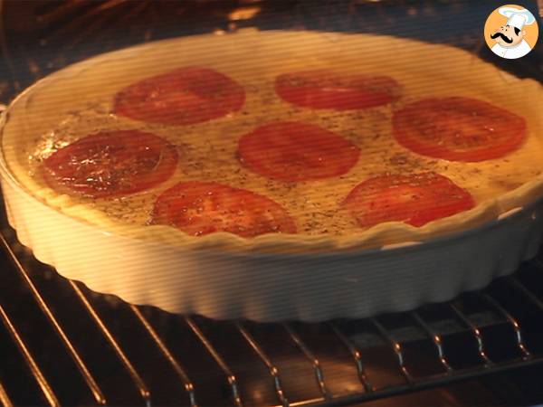 Quiche mit Thunfisch und Tomate - Zubereitung Schritt 4