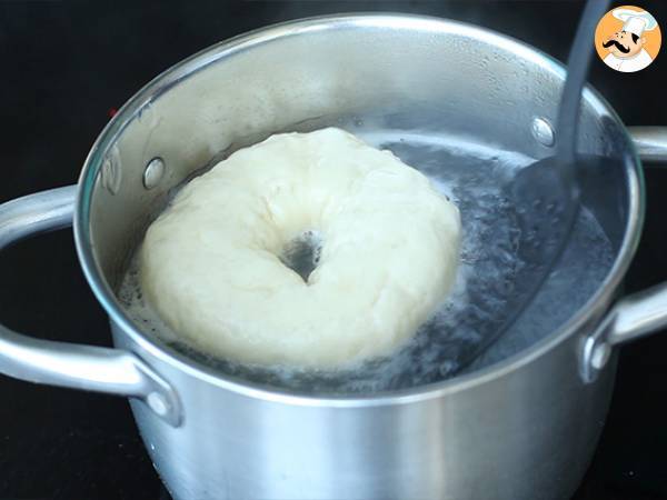 Hausgemachte Bagel-Brote - Zubereitung Schritt 5