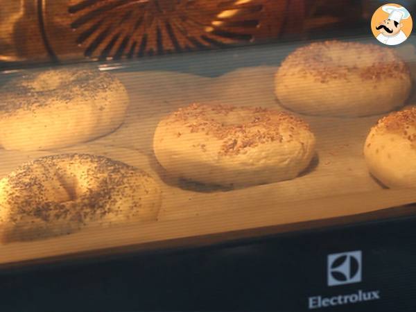 Hausgemachte Bagel-Brote - Zubereitung Schritt 6