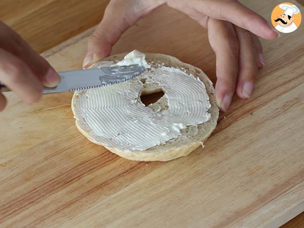 Bagel Schoko-Banane - Zubereitung Schritt 2