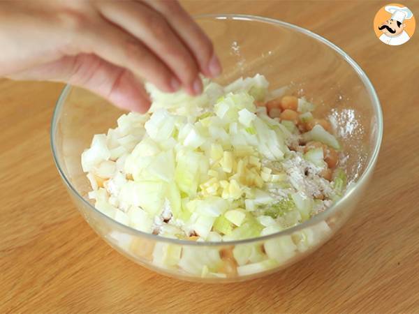 Falafel, das schnelle und einfache Rezept - Zubereitung Schritt 1