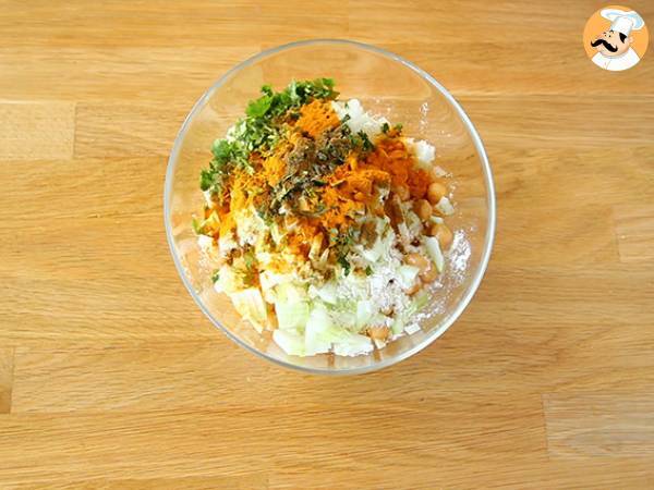 Falafel, das schnelle und einfache Rezept - Zubereitung Schritt 2