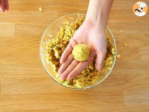 Falafel, das schnelle und einfache Rezept - Zubereitung Schritt 4