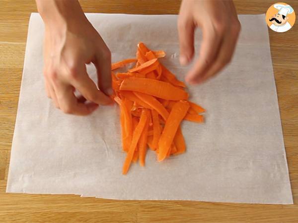 Lachs-Papilloten - Zubereitung Schritt 1