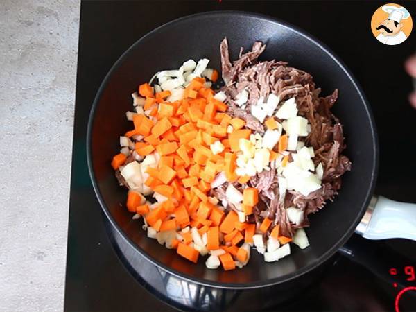 Parmentier von der Ente - Zubereitung Schritt 5