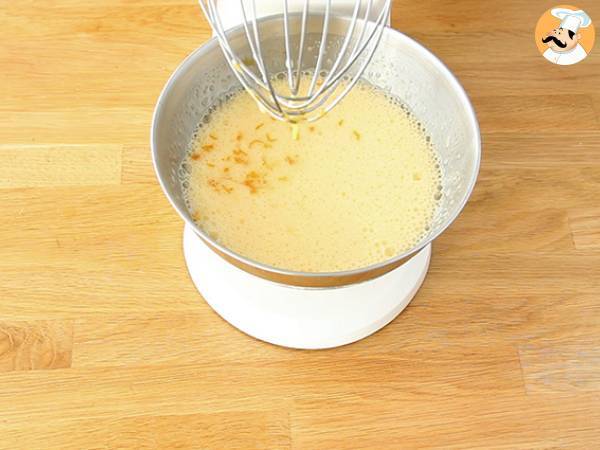 Portugiesischer Orangenrollkuchen - Torta de laranja - Zubereitung Schritt 2