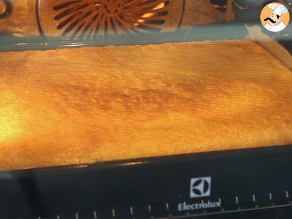 Portugiesischer Orangenrollkuchen - Torta de laranja - Zubereitung Schritt 4