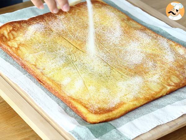 Portugiesischer Orangenrollkuchen - Torta de laranja - Zubereitung Schritt 5