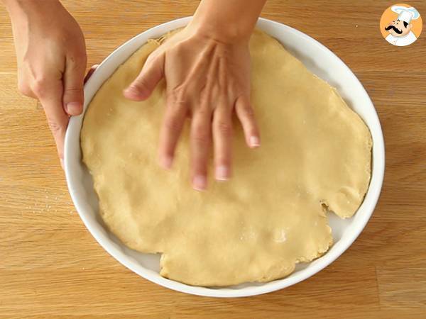 Brioche-Torte mit Pflaumen - Zubereitung Schritt 3