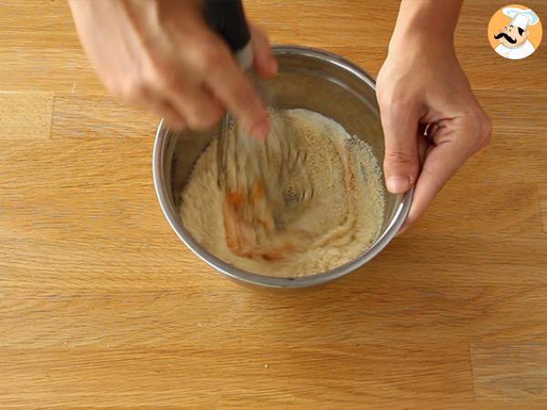 Brioche-Torte mit Pflaumen - Zubereitung Schritt 5