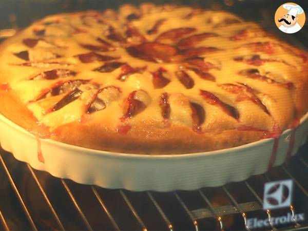 Brioche-Torte mit Pflaumen - Zubereitung Schritt 7