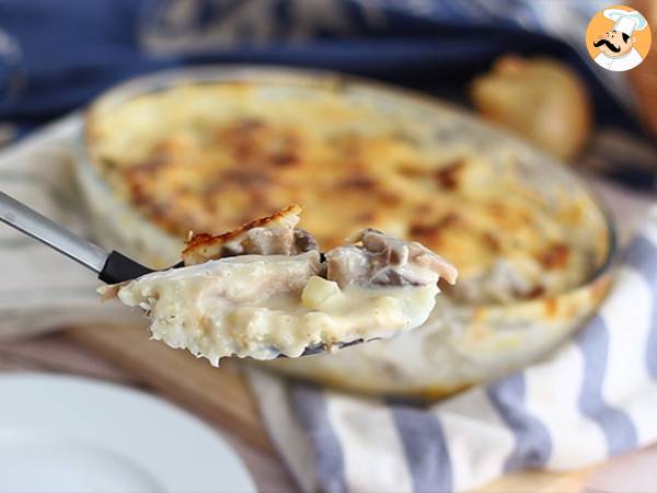 Fischgratin, ein einfaches und unkompliziertes Rezept - Zubereitung Schritt 7