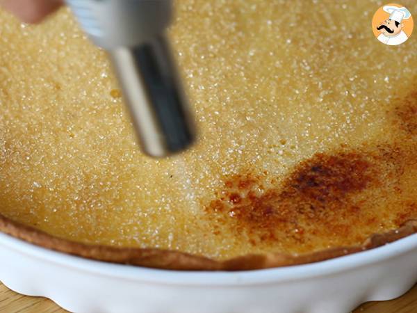 Tarte crème brûlée, ein raffiniertes Dessert Schritt für Schritt - Zubereitung Schritt 6