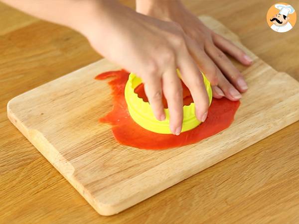 Mille feuille von Lachs mit grünem Apfel - Zubereitung Schritt 3