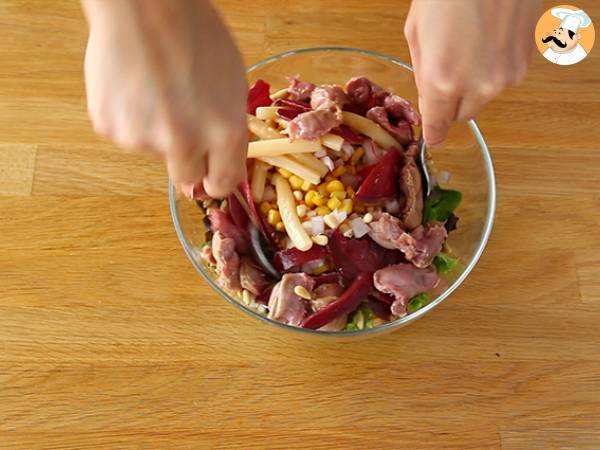 Salade landaise au foie gras (Perigourdine-Salat) - Zubereitung Schritt 3