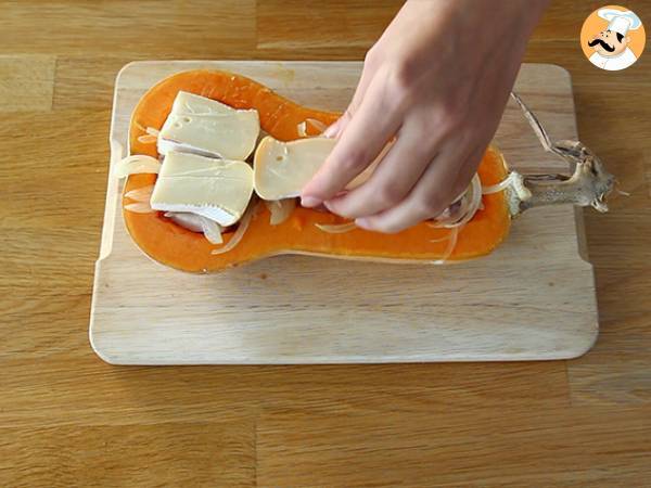 Courgiflette - Butternut-Kürbis nach Tartiflette-Art - Zubereitung Schritt 3