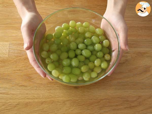 Trauben mit Prosecco - Zubereitung Schritt 3