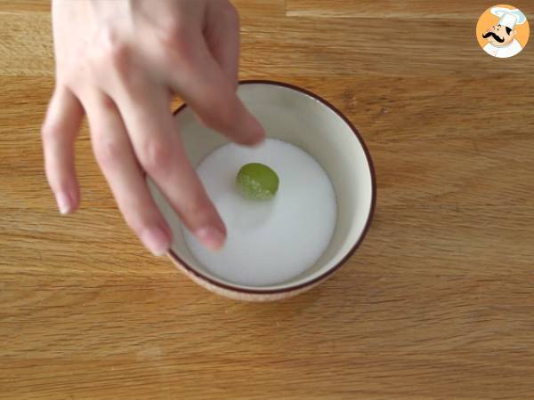 Trauben mit Prosecco - Zubereitung Schritt 4