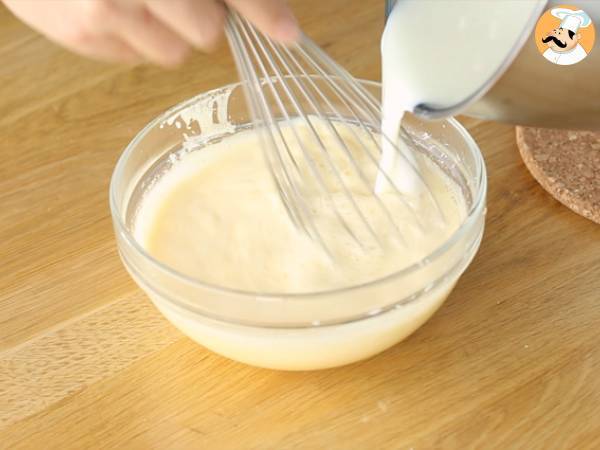 Eclairs mit Pistaziencreme und Himbeeren - Zubereitung Schritt 2