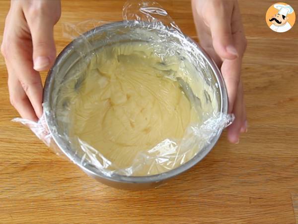 Eclairs mit Pistaziencreme und Himbeeren - Zubereitung Schritt 4