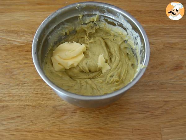 Eclairs mit Pistaziencreme und Himbeeren - Zubereitung Schritt 13