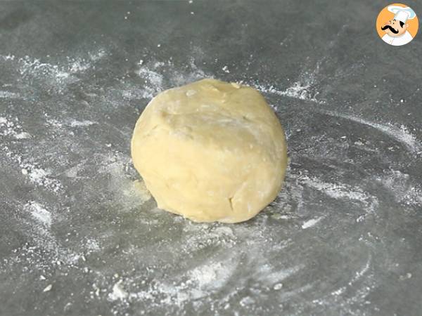 Molang Halloween verziertes Mürbegebäck - Zubereitung Schritt 2