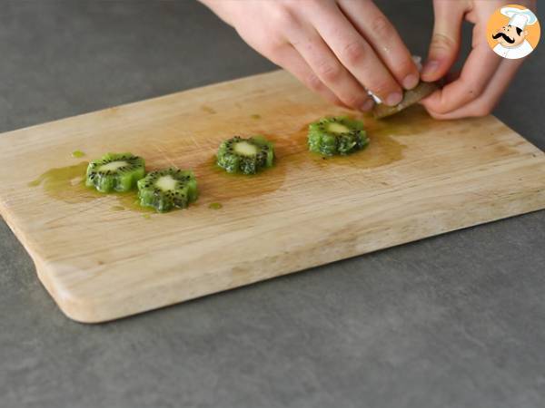 Chiasamen-Pudding mit Kiwi - Zubereitung Schritt 2