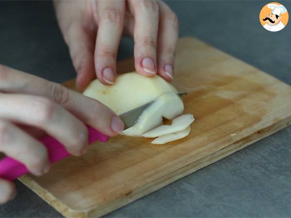 Frangipane mit Birne in einzelnen Stücken - Zubereitung Schritt 1