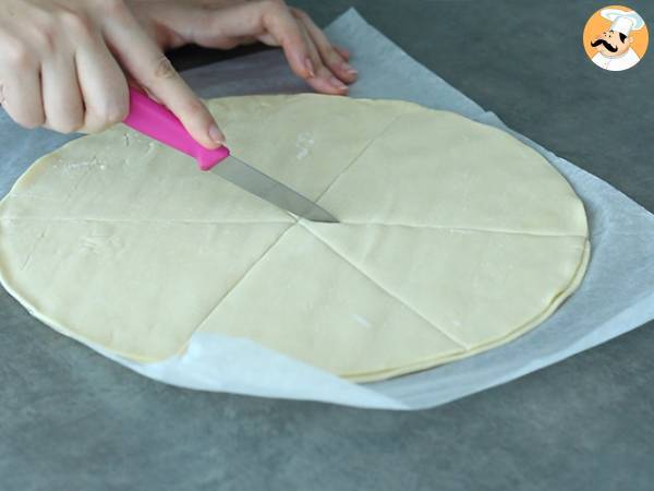 Frangipane mit Birne in einzelnen Stücken - Zubereitung Schritt 3