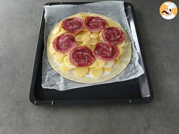 Raclette-Torte - Zubereitung Schritt 3