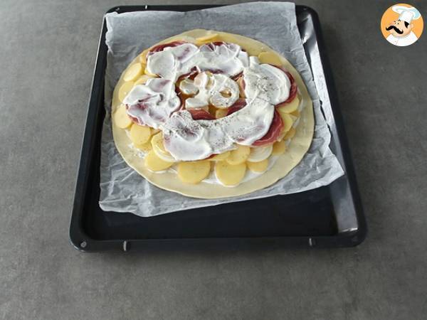 Raclette-Torte - Zubereitung Schritt 4